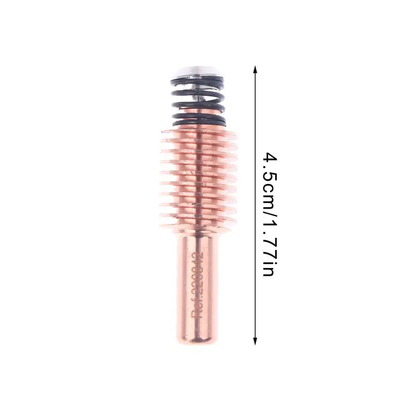 Set Elektroda, Kapasitas Tinggi 45-105A Cocok untuk Pemotong Plasma CNC, 1/3/5 Buah