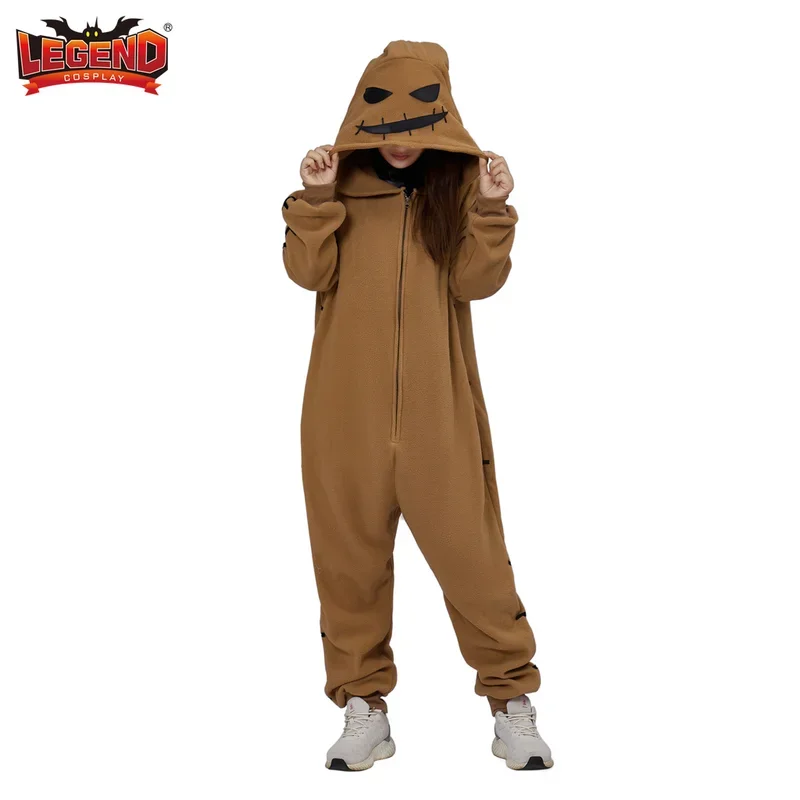 The Nightmare Oogie Boogie Cosplay Before Christmas Costume Ghost Monster Skull Devil Pajamas Unisex Halloween Carnival Outfit