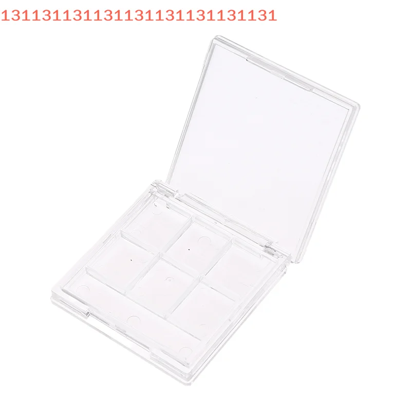 للنساء الفتيات ماكياج مبتدئين ظلال العيون أداة 6 شبكات فارغة عينيه لوحة DIY بها بنفسك العين مخزن للمكياج #6