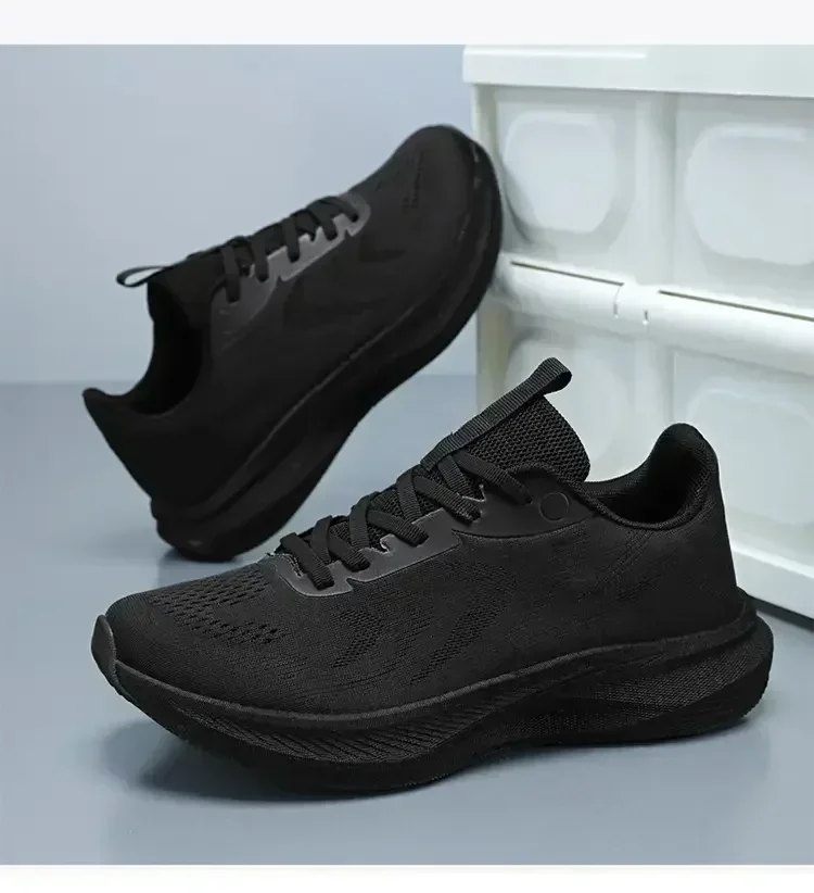 Herren-Laufschuhe mit breiter Passform, Komfort-Wanderschuhe für Damen, Unisex Atmungsaktives Mesh, Rutschfeste Dämpfung Trainingsschuhe – Detail 30