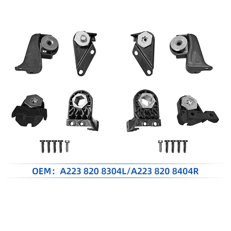 دائم 1 زوج الجبهة العلوي إصلاح قوس أطقم ل S الفئة W223 2021-2024 A2238208304 A2238208404 RS قوس