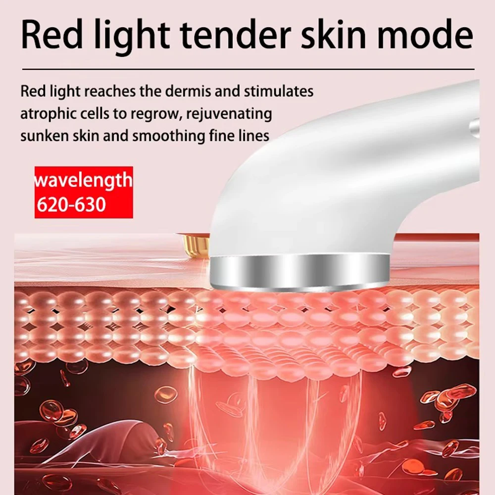 الاستخدام المنزلي بالموجات فوق الصوتية الوجه Rf تردد الراديو جهاز الجمال مكافحة مايكروكرنت رفع ثبات آلة الكولاجين Hifu سكين #4