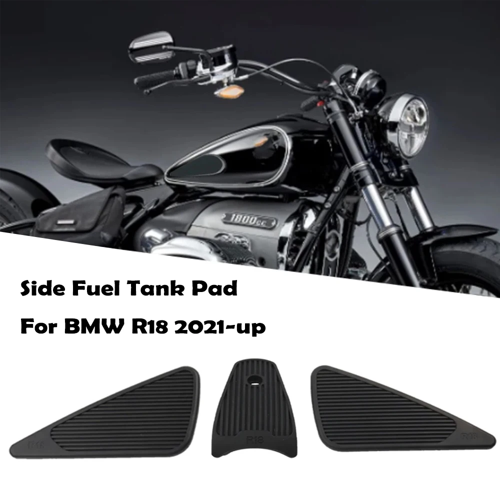 For BMW R18 B Classic Roctane 100 Years Transcontinental 2021-UP Motorcycle Side Fuel Tank Pad Top Gas Tank Protective Sticker