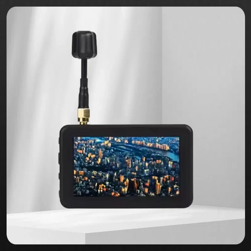 

DMKR LS-5804 Micro 3 inch 5.8G 40CH FPV Monitor Mini Handheld Display 16:9 480x320 Auto Search Built-in Battery for RC FPV Drone