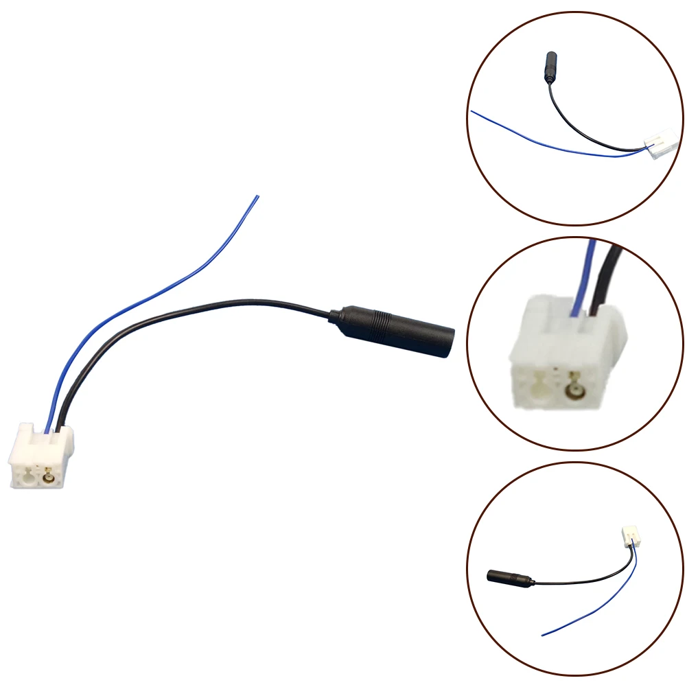 สายสัญญาณเสียงรถยนต์อะแดปเตอร์เสาอากาศวิทยุรถบรรทุกสําหรับ RAV4 (2012-UP) สําหรับ Sequoia (2013-UP) สําหรับ Toyota คุณภาพสูง