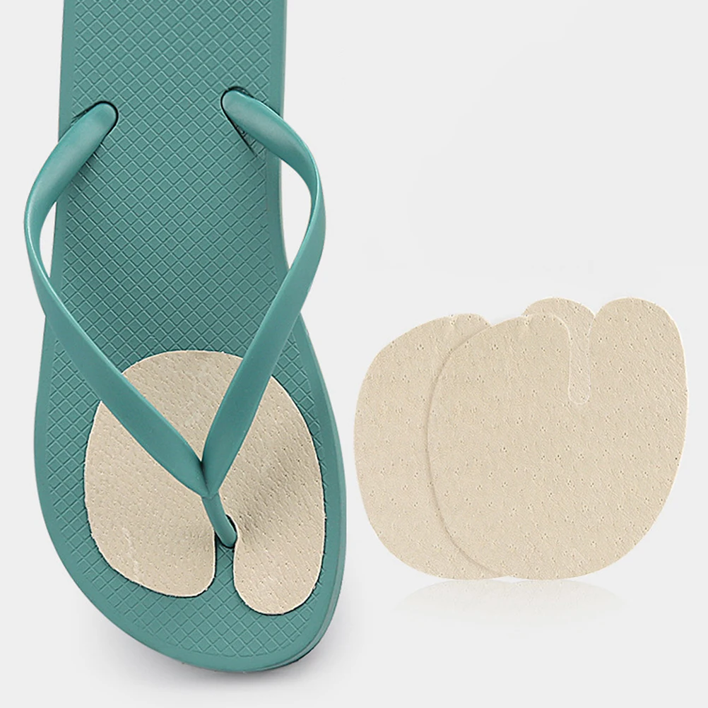 

3 Pairs Comfortable Non-slip Sandals Insoles Toe Protectors Adhesive Foot Cushions for Flip Flops Invisible Heel Inserts