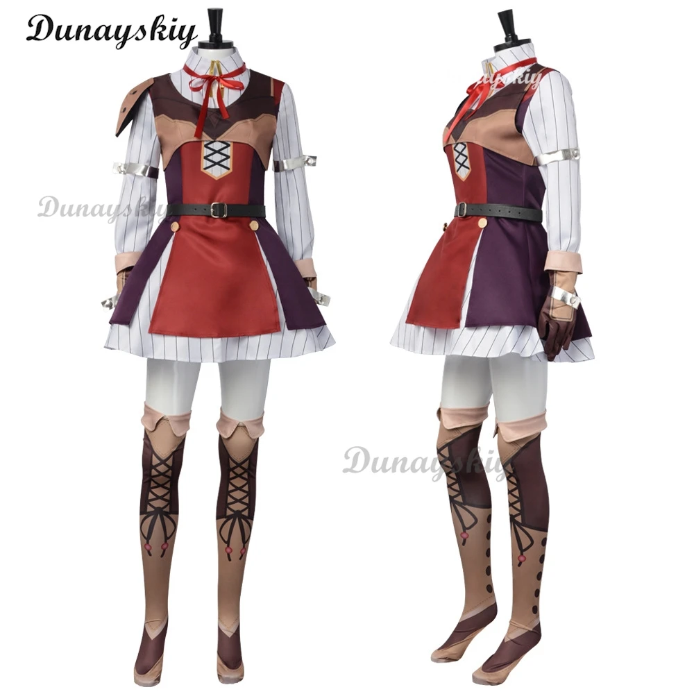 Raphtaria Cosplay Anime Tate No Nariagari Raphtalia Costumes Uniform Dress Wig Fight Prop Halloween Party Outfit for Woman