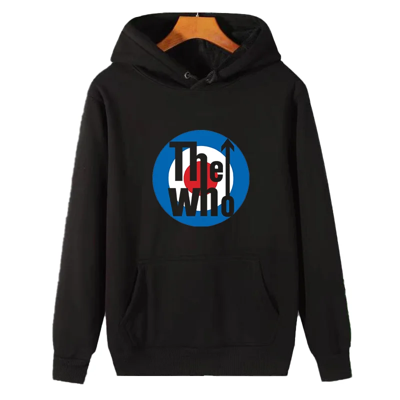 

The Who 1964 The Best Rock and Roll Band in the World Target Texture VTG графические толстовки с капюшоном, зимние толстые свитшоты с капюшоном