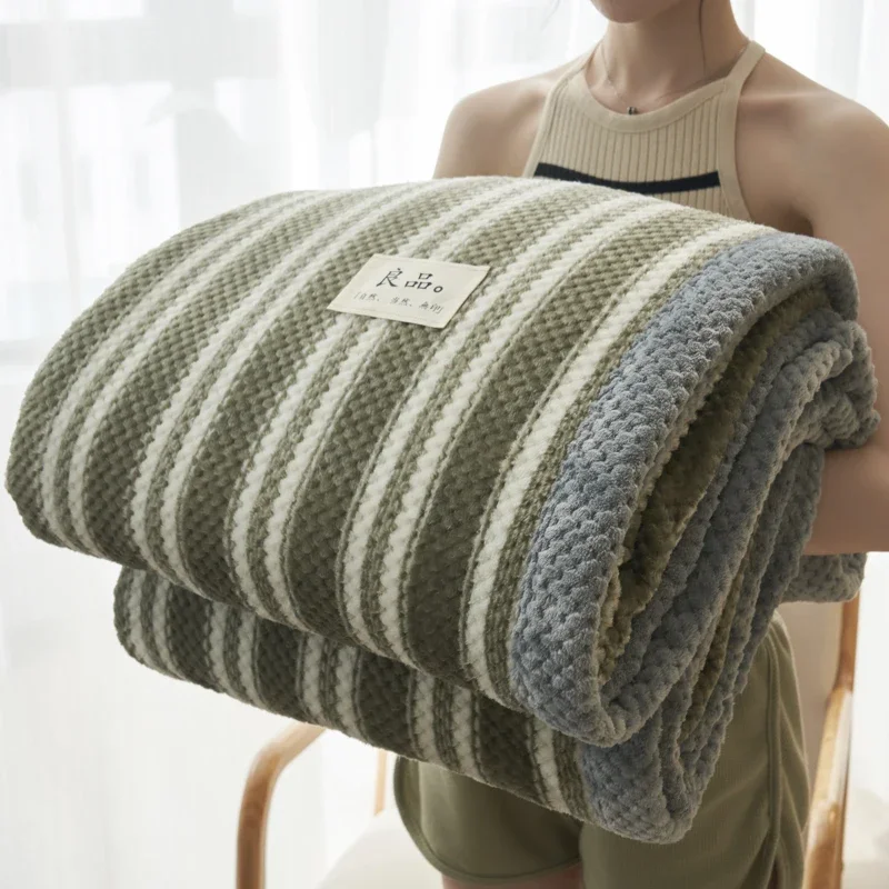 

Knit Blanket Throw Soft Chenille Yarn Knitted Blanket Machine Washable Crochet Handmade Knit Throw Blanket for Couch Bed