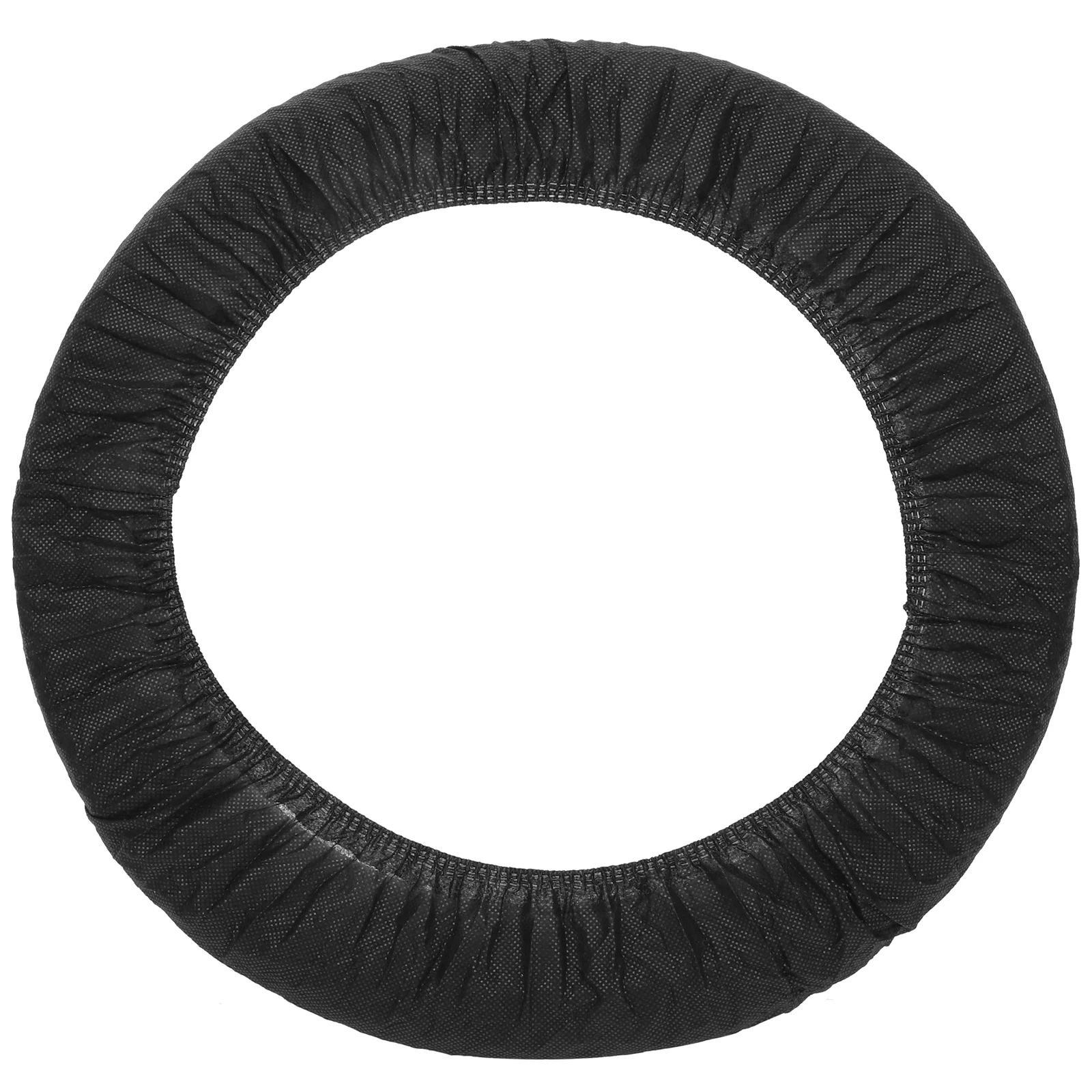 

50 Pcs Steering Wheel Cover Vehicle Black Auto Replacement Covers for Car Accessories