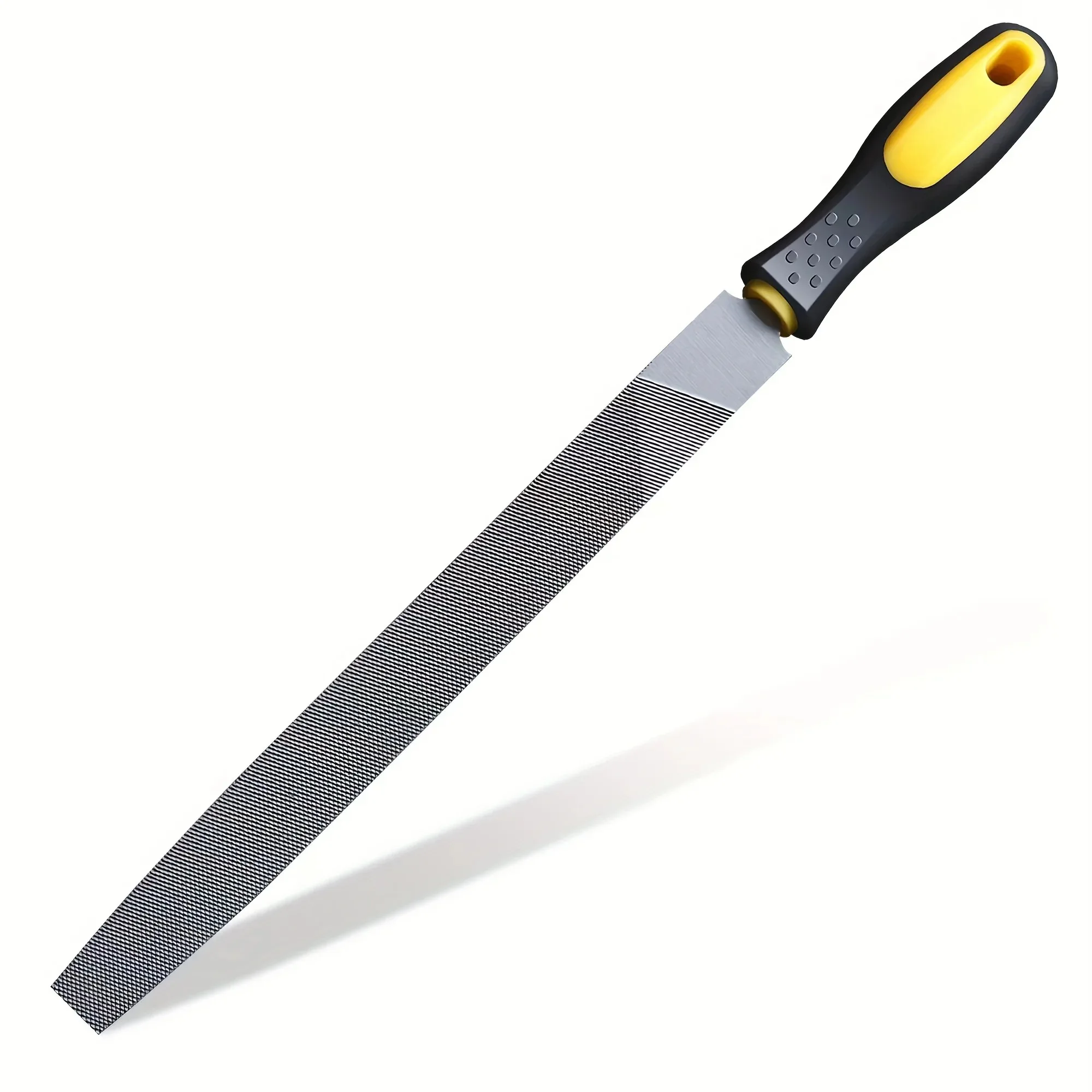 File grinding tool set, alloy woodworking diamond triangular file, medium tooth fine detail, small semi-circular fitter, steel f image 2