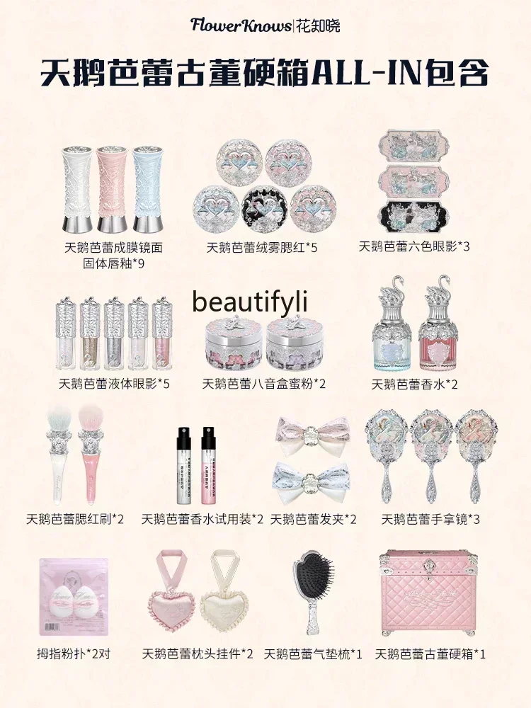 Flower Knows FzBallet Ensemble complet de maquillage, Allin, Grand coffret cadeau, Nouveau