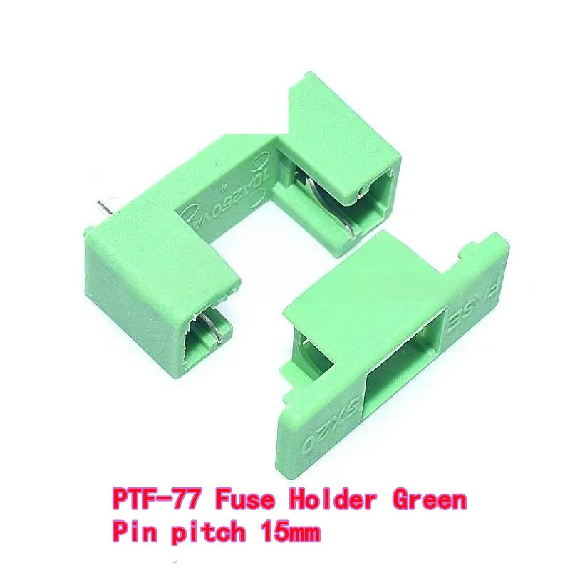 10 Uds portafusibles tubo de fusible BLX-A tipo/HQ/fusible portafusibles caja de fusibles Clip de tubo 5*20 blanco/negro