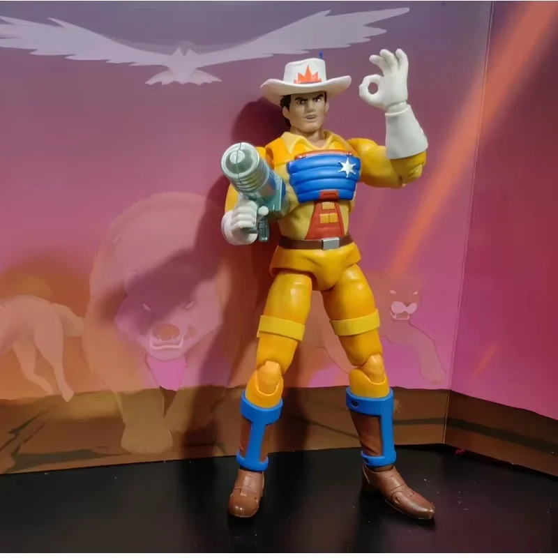 

Tyctoys Spot Dsm Bresta Sheriff Bravestarr Interstellar ручная модель шерифа подарок на день рождения банка коллекция