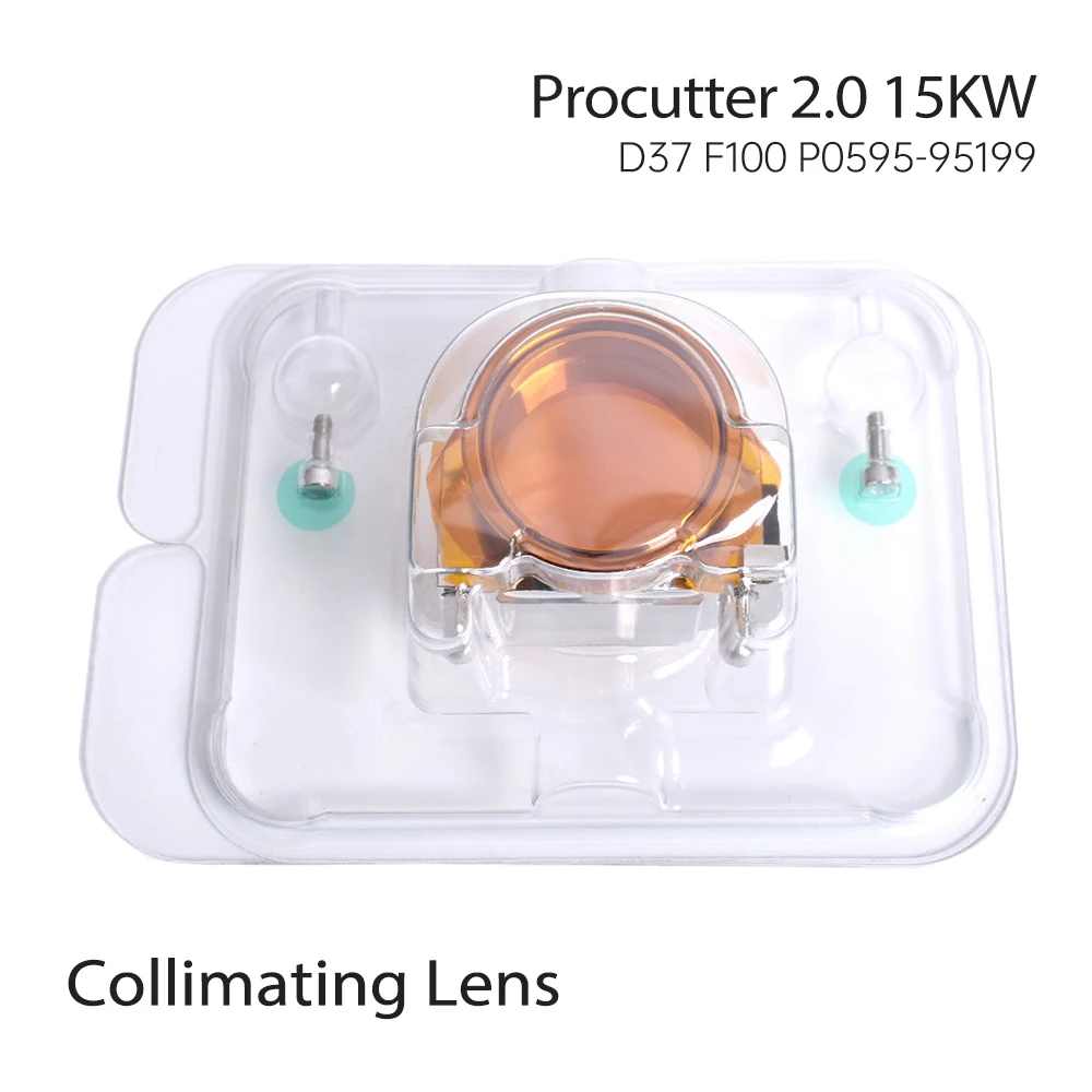 Precitec Original Laser Focusing and Collimating Lens with Holder D30 D37 for HPSSL Procutter 1.0 2.0 Laser Cutting Head