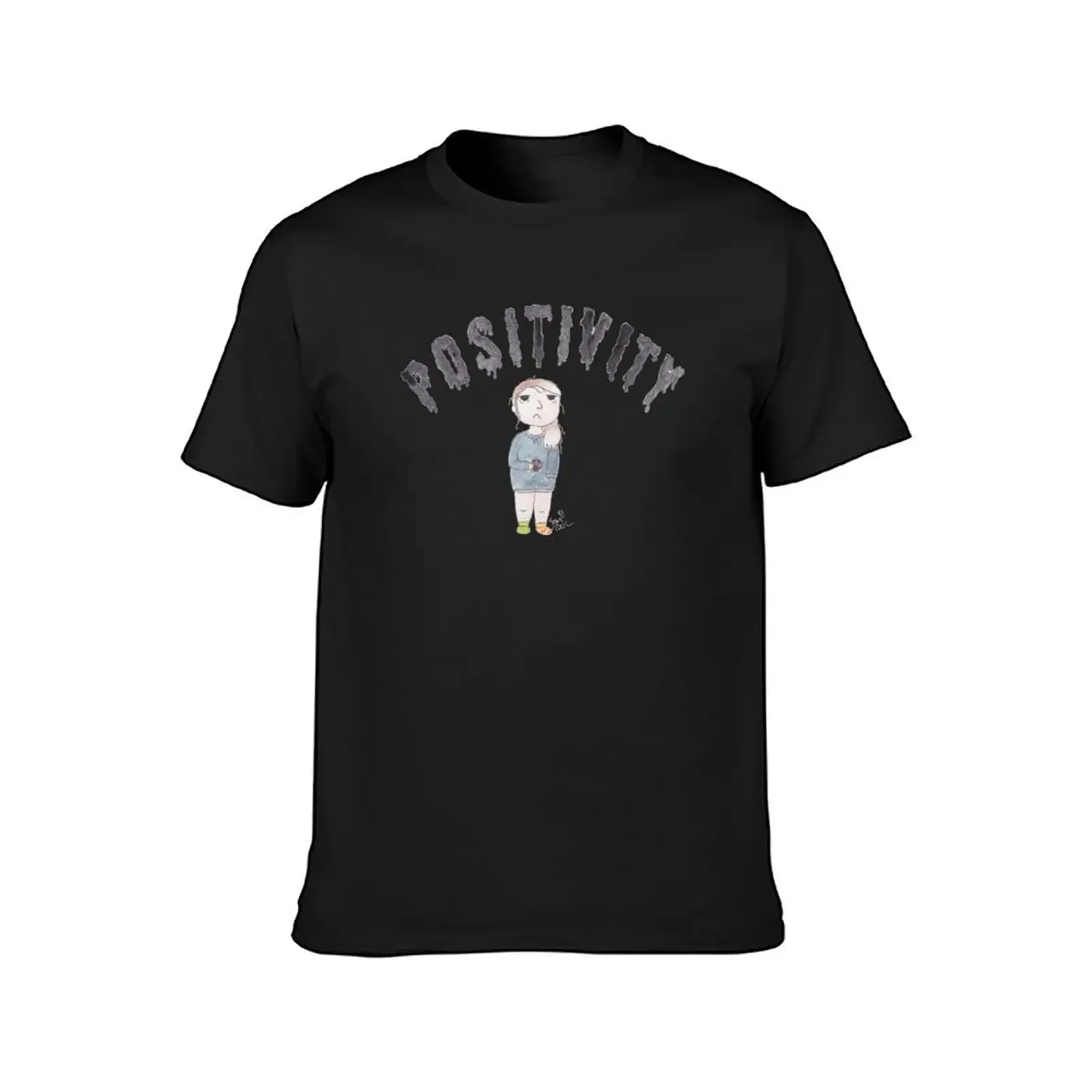 Positivity T-Shirt quick-drying quick drying t shirts men