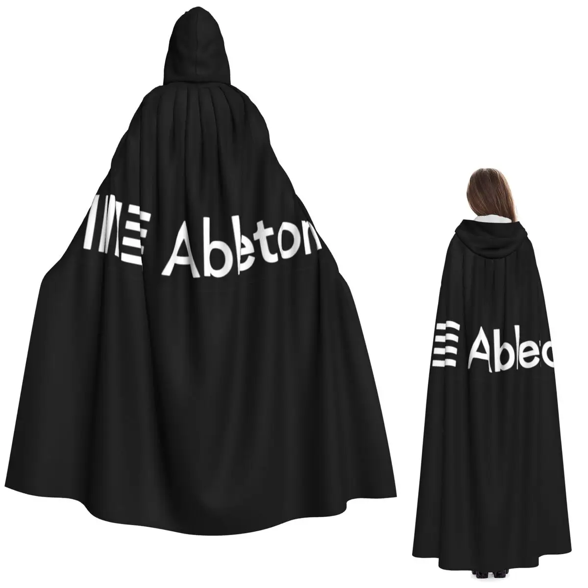 

Длинный плащ-накидка Ableton, костюм ведьмы, средневековый костюм, накидка для косплея, на Хэллоуин, для взрослых, унисекс
