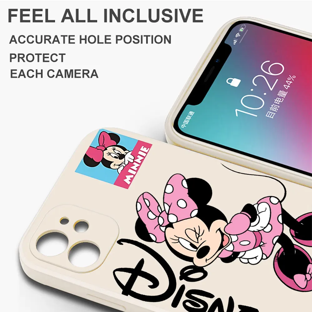 Custodia in Silicone Luxury Disney Mickey Minnie Art Fashion Case per Samsung Galaxy S10 S9 Note 10 Plus 9 Note 20 Ultra S8 S8 Plus