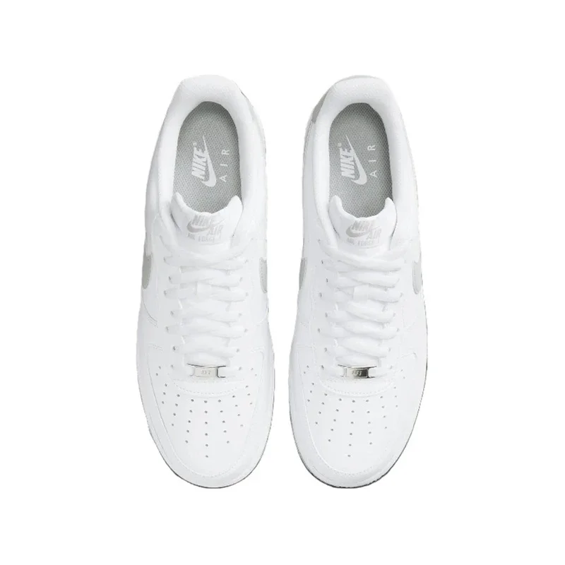 Nike-Zapatillas deportivas Air Force 1 para hombre y mujer, zapatos de Skateboard clásicos a la moda, color blanco y negro, deportivas Af1, originales