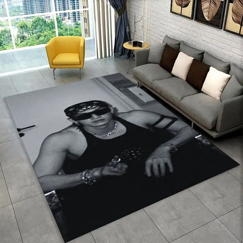 Fashion Kpop Bang Chan Stray SKZ Non-Slip Area Rug for Living Room,Bedroom,Playroom,Soft Carpet Floor Mat Home Decor Rug Gift