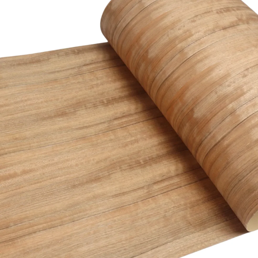 

Size:2.5x0.58m Thick:0.25mm Wide Walnut Wood Veneer Perfect for DIY Projects Cabinet Door Refinement and Furniture Renovation