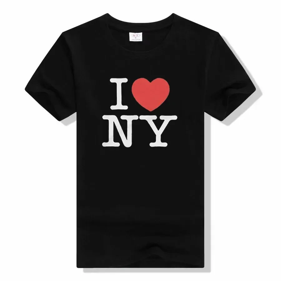 

Футболка с надписью "I love New York" в уличном стиле.