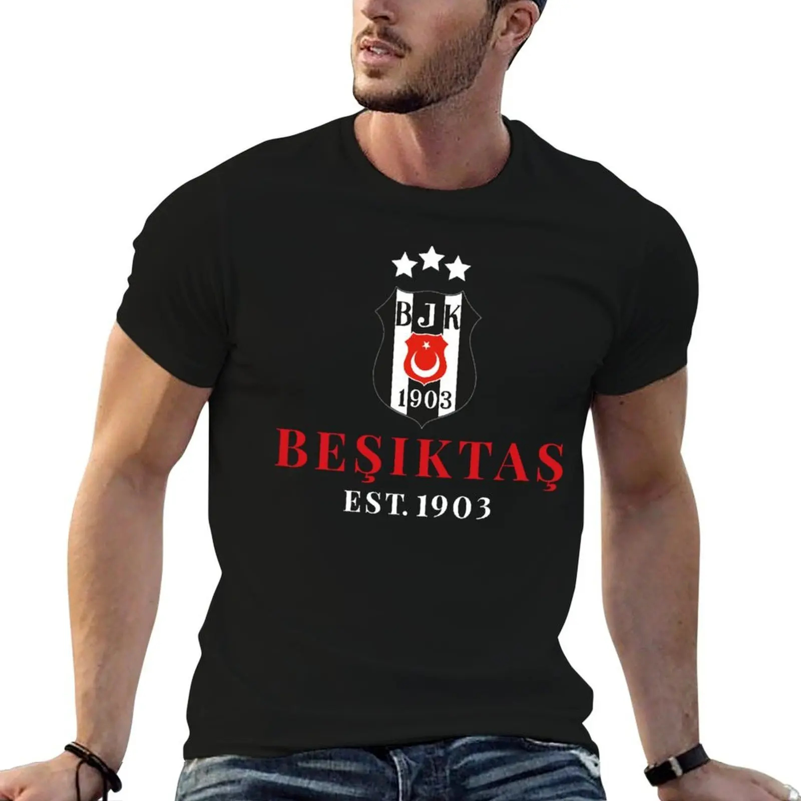 

Besiktas - Beikta Istanbul 1903 T-Shirt black cotton t-shirt plain for man package anime t shirts oversize T-Shirt