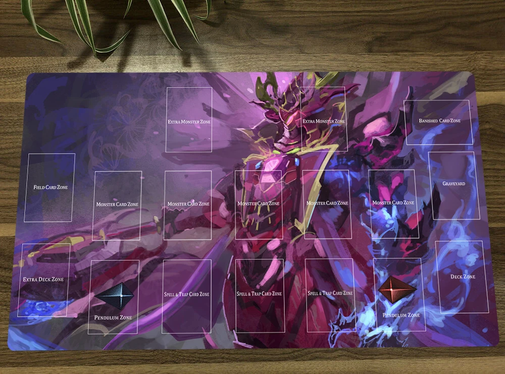 YuGiOh Kashtira Arise-Heart TCG CCG Mat Trading Card Game Mat Table Playmat Desk Gaming Play Mat Mouse Pad 60x35cm Free Bag