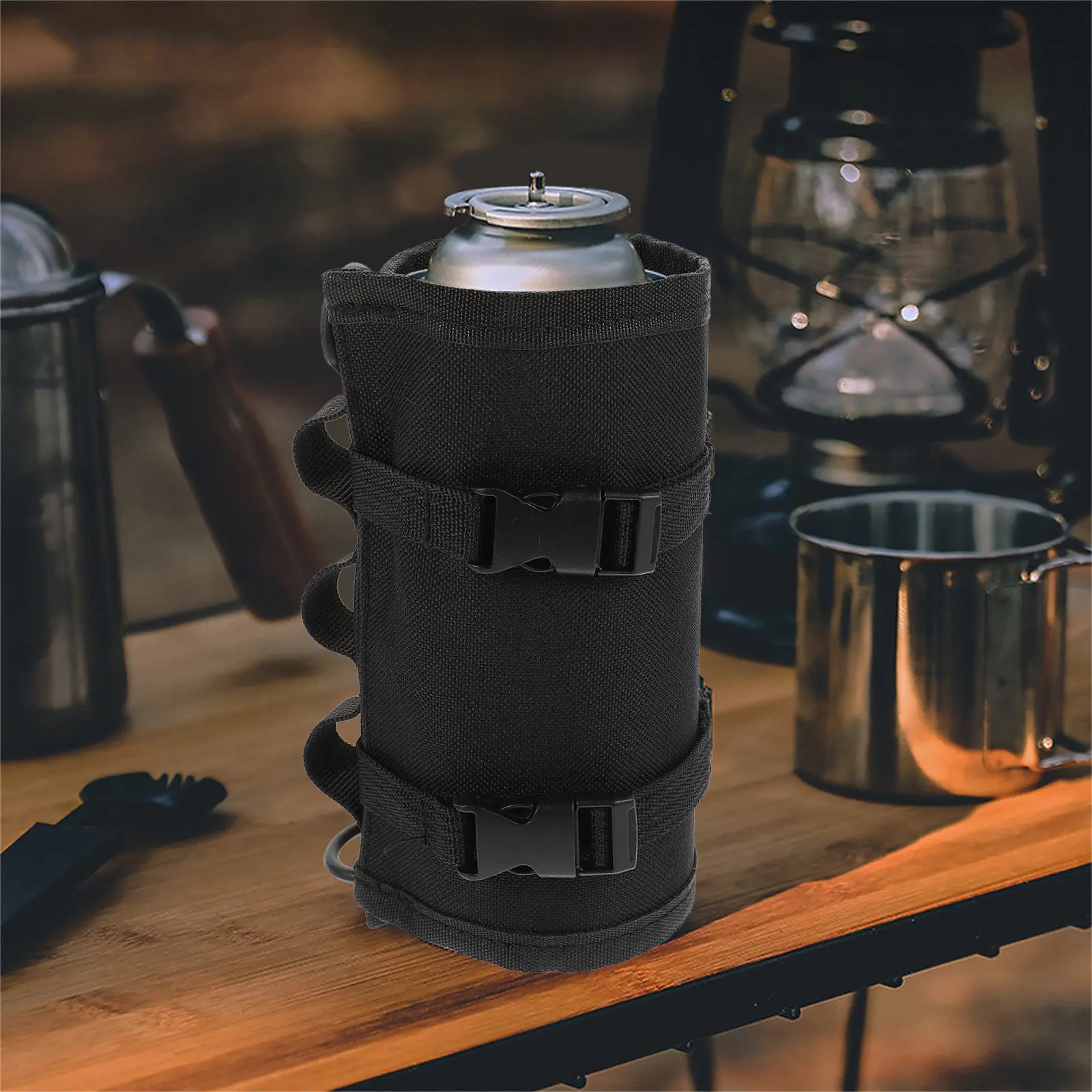 

Gas Cylinder Protective Cover Outdoor Camping Gas Tank Protector Oxford Cloth Shock Absorption Rust Proof Portable Lightweight