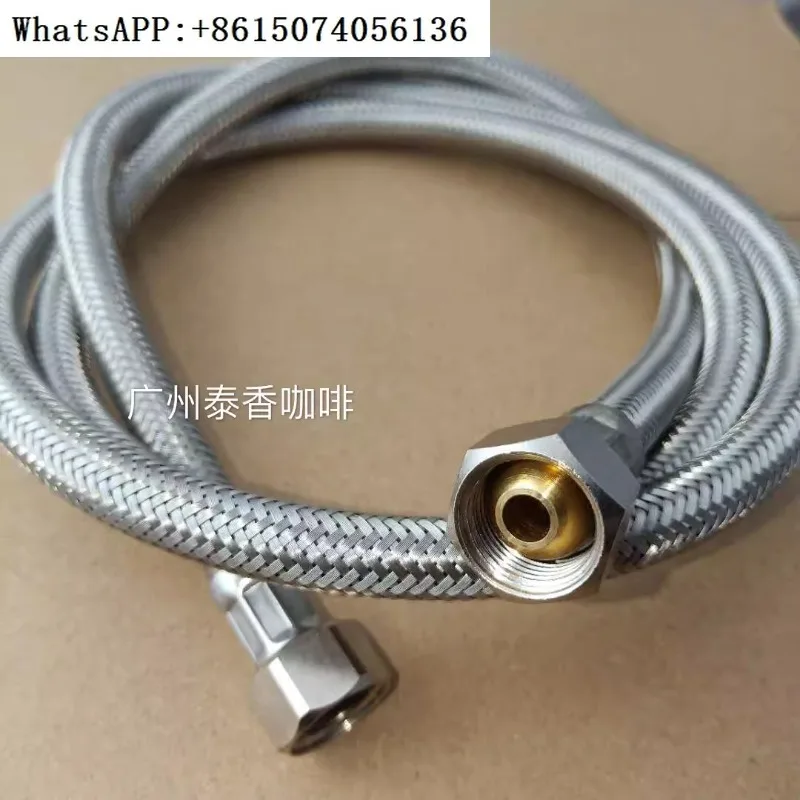 

Original Italian Nova, Aibao, and Pe-gasus c-offee machine inlet p-ipe upper water pi-pe three-way inner thread water pi-pe