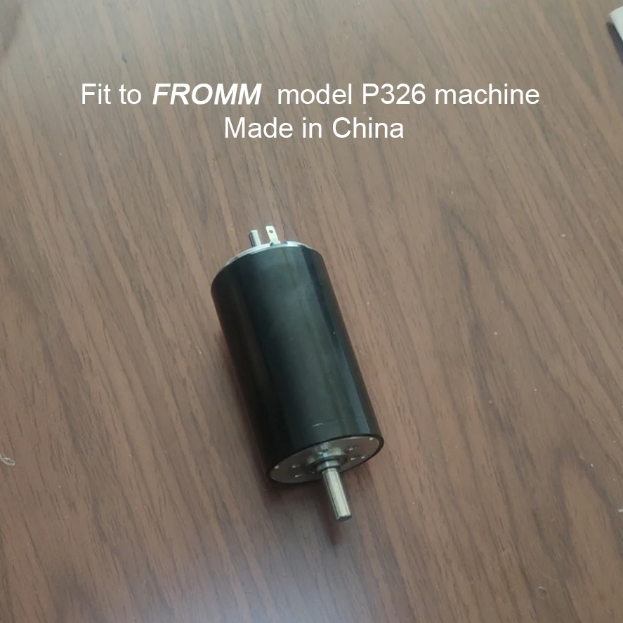 Imagem -02 - Fromm P323 Máquina de Cintar Elétrica Portátil Peça Sobresselente do Motor Conduzido Baterpak Fornecimento Feito na China