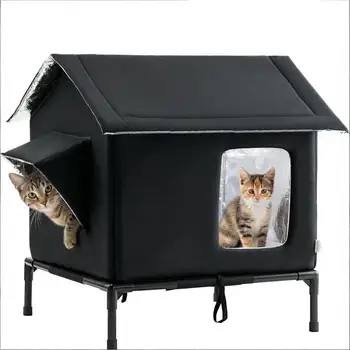 Elevated Weatherproof Pet House 1