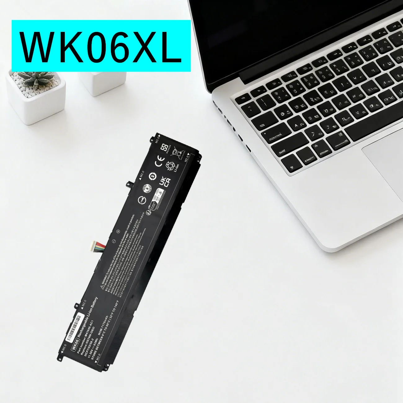 WK06XL WK04XL Laptop Battery For HP Omen 16 17 7 8 Victus Pro TPN-Q263 TPN-Q264 HSTNN-IB9V HSTNN-WB0C