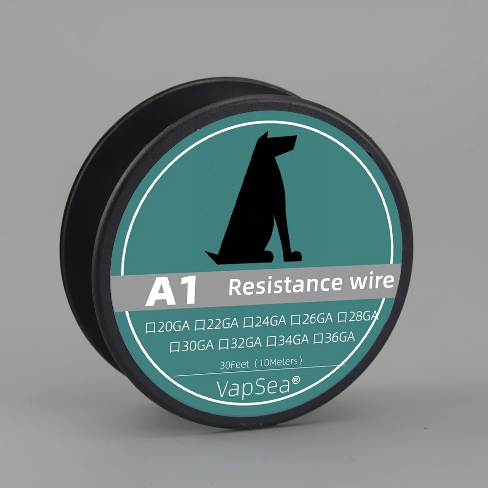 Bobinas fundidas Clapton, resistencias trenzadas Alien KA1 SS316L NI80, alambre para DL RDL MTL, 30 pies, 10 metros