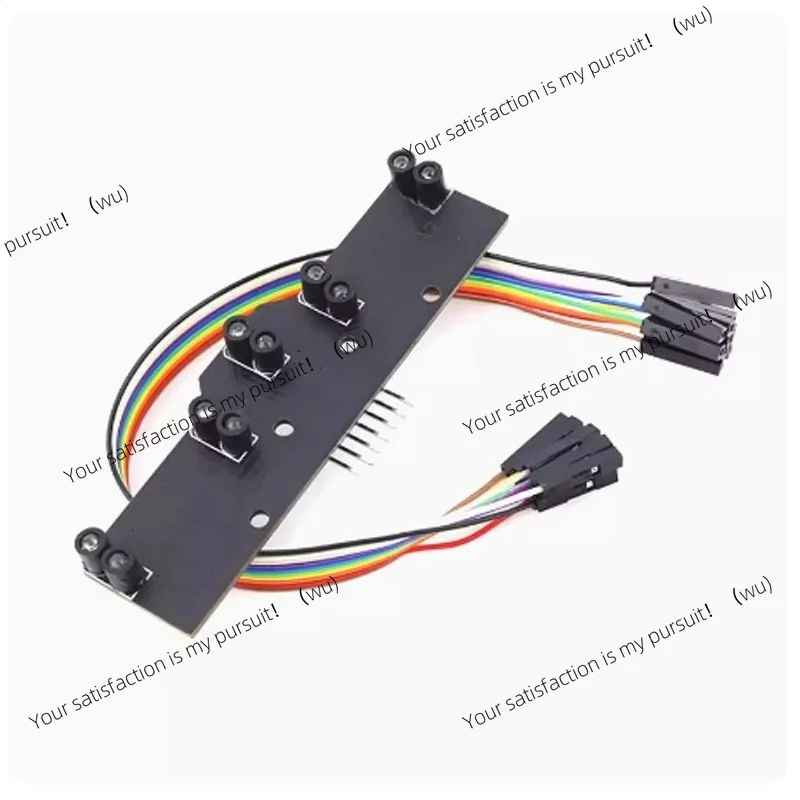 for 5 Channel Digital Line Tracking Sensor 5 Way Grayscale Line Finder Module Photoelectric Color Recognition For Robot Contest