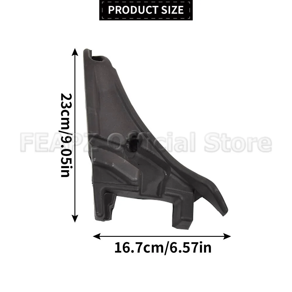 1Pair Front Left+Right Windshield Wiper Cowl Extension Trim Cover 9681316580 9681316680 For Citroen Berlingo Peugeot Partner