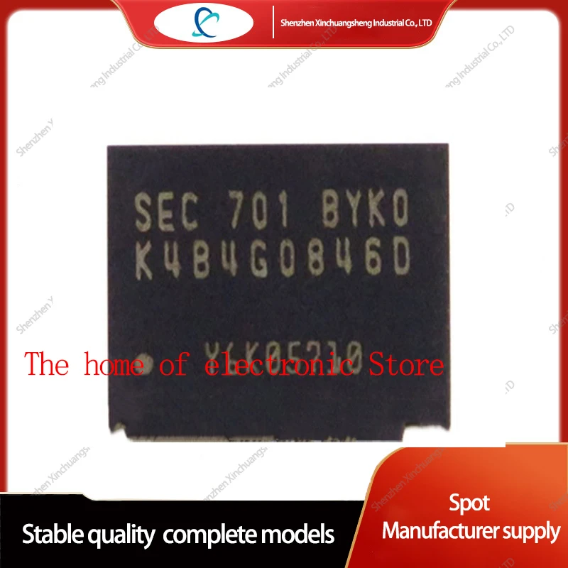 

2PCS K4B4G0846D-BYKO DDR3 FBGA K4B4G0846D