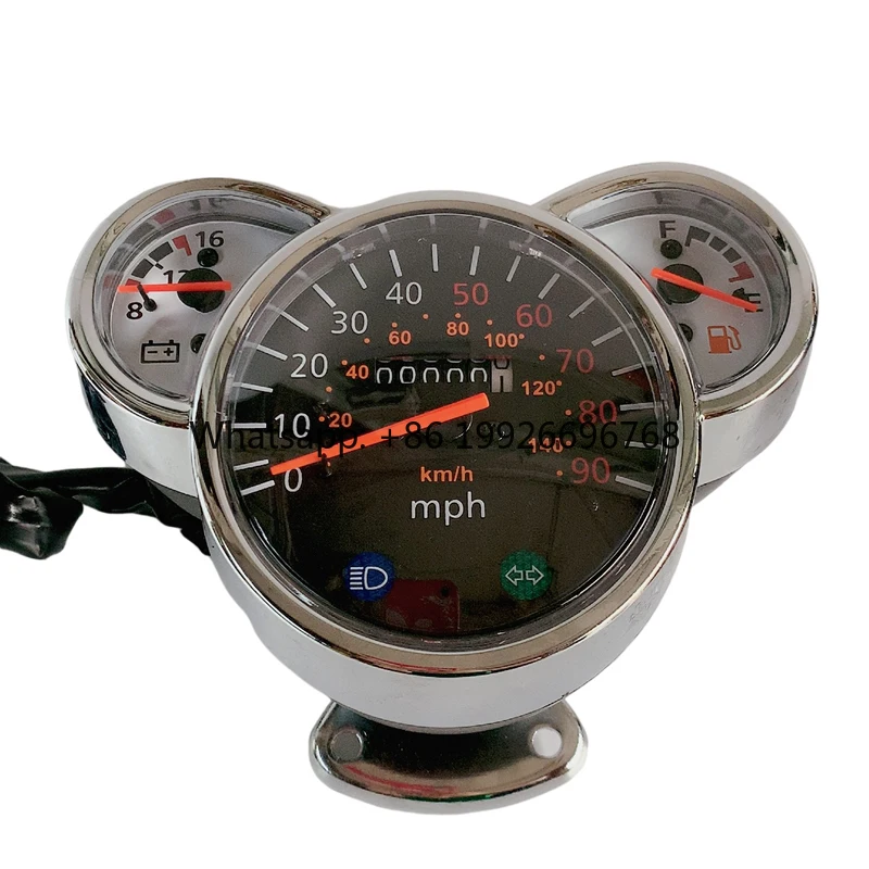 

New Electric Motorcycle Instrument Assembly Digital Display Speedometer Mileage 8v-30V