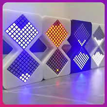 ABKL-LED Electronic Hourglass Toilet Hourglass Timers DIY Digital Sand Clock Time Cyber Style Home Birthday Christmas Gift - AliExpress 15