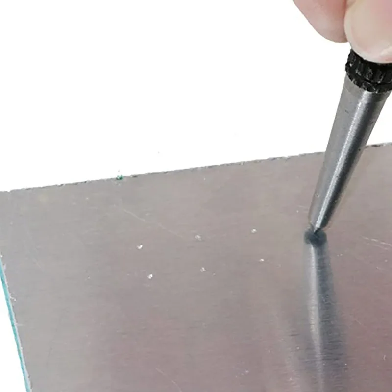 3 قطعة 1.5/2/3 مللي متر عالية الكربون الصلب مركز لكمة مجموعة 3.98 بوصة عدم الانزلاق مركز لكمة ل سبائك الصلب المعادن الخشب بمناسبة الحفر أيضا #3