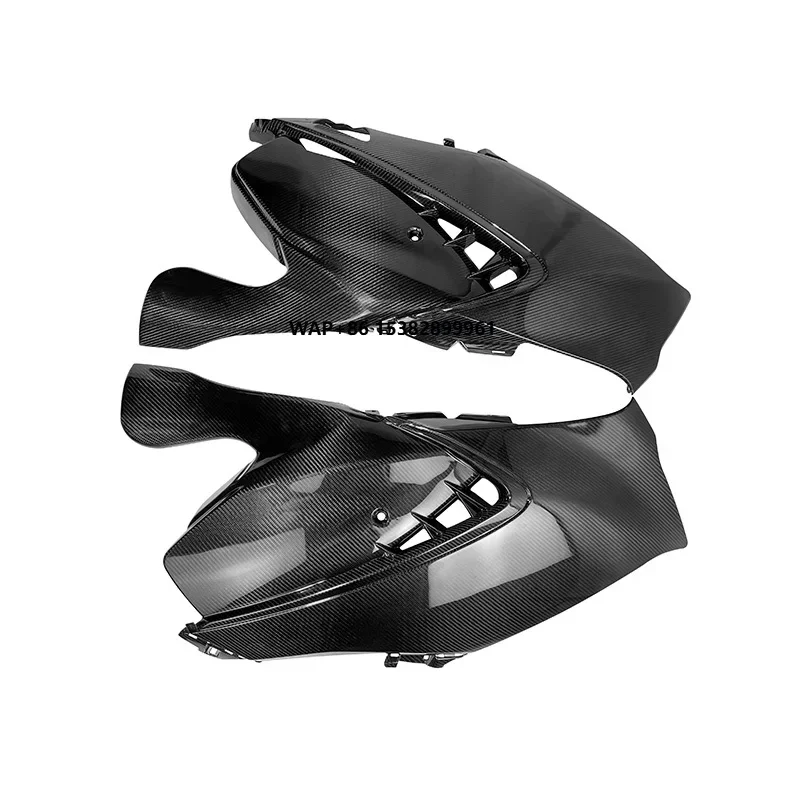 Glossy Carbon Fiber Pattern Aerodynamic Integrated Side Bodywork Fairing for Suzuki GSX1300R Hayabusa