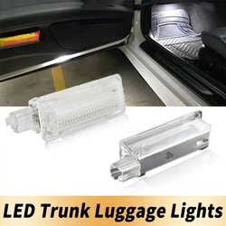 2PCS LED Footwell Glove box Trunk Lights Canbus For Ford Focus 12-18 Kuga 13- Mustang 15-16 Fusion Mondeo 13-20 Car Accessories