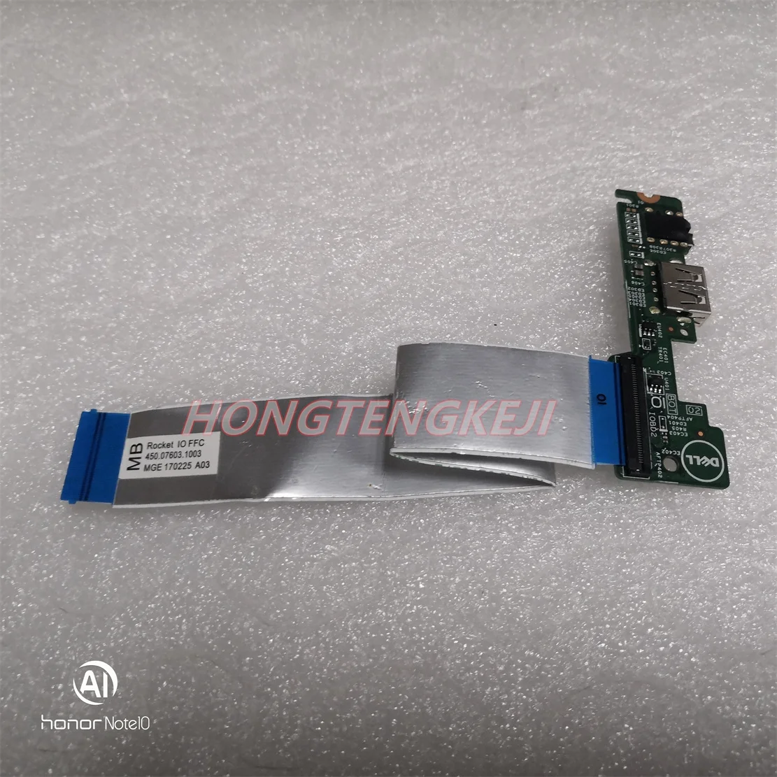 Original 03WDK9 450.07603.1003 for Dell IO Board W Cable For Inspiron 11 3162  TEST OK