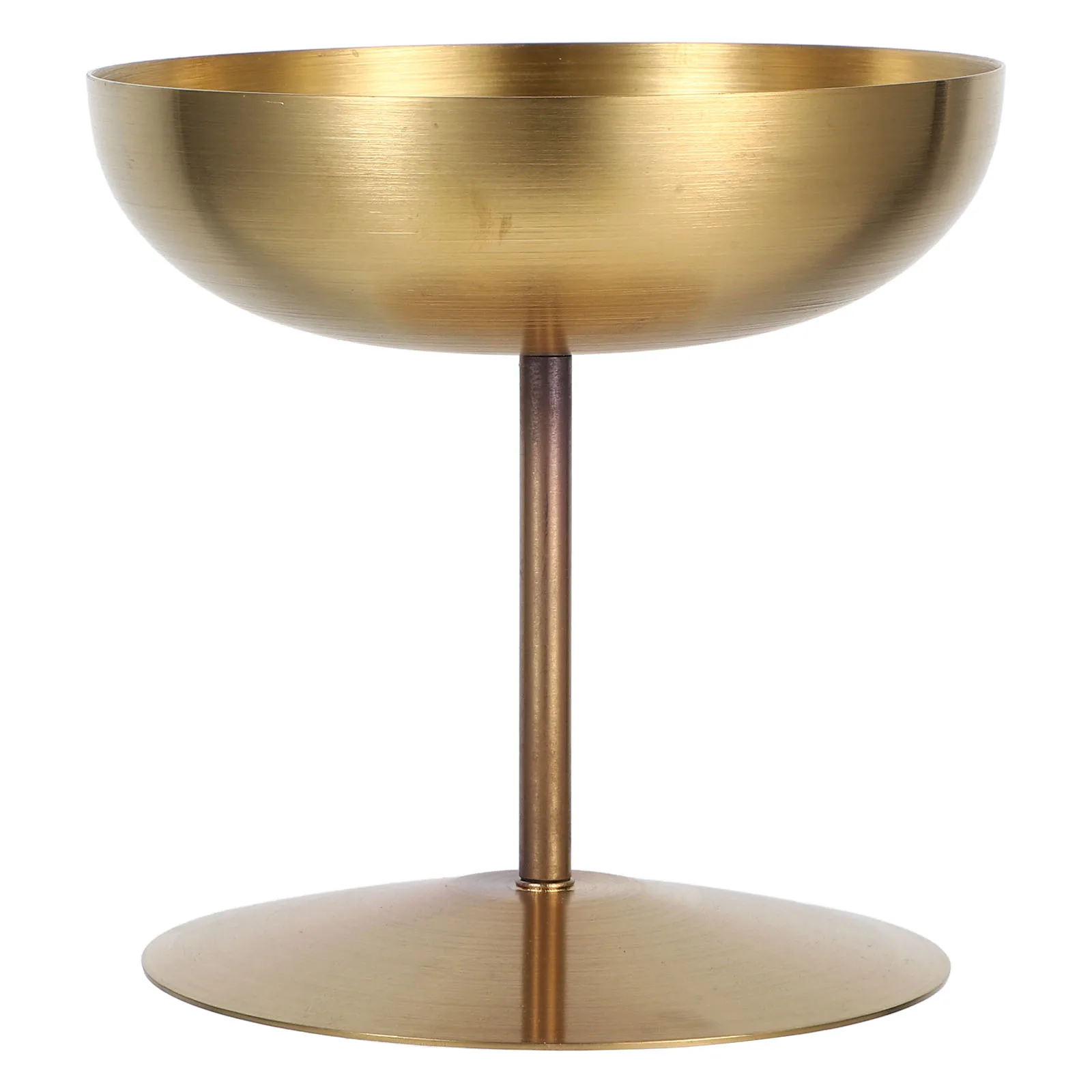 

1pc Stainless Steel Ice Cream Cup High Footed Dessert Bowl Reusable Serving Goblet For Party Restaurant Home Use Smoothie