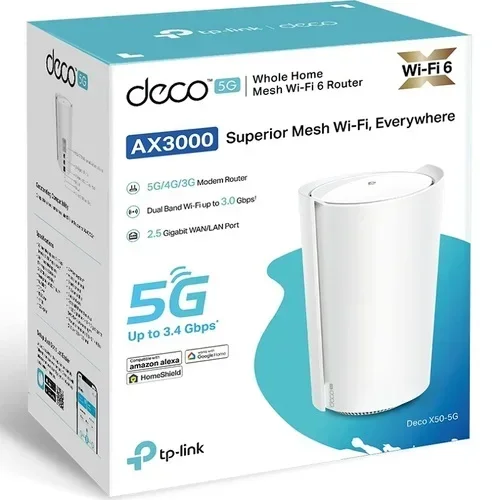 TP-link DECO X80 X50 5G 4G SIM カード ルーター メッシュ wifi6 フル
