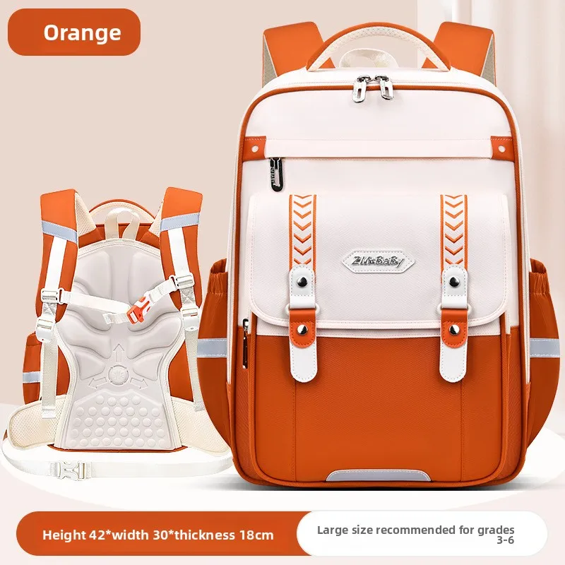 New primary school students' backpacks for boys and girls suitable for grades 1-6 - 9 large capacity children's school bags sac
