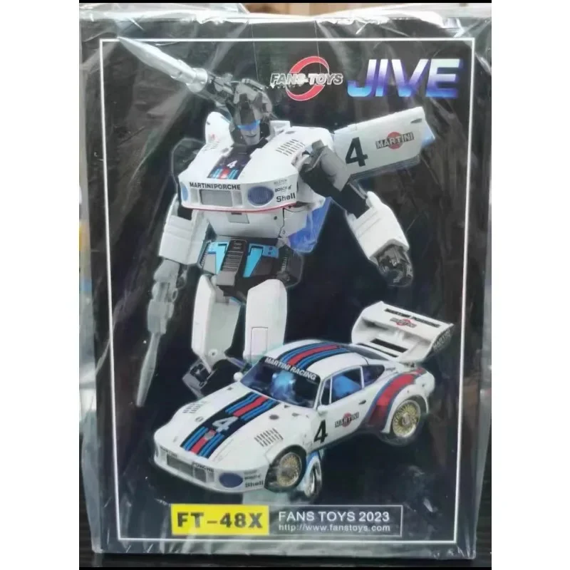 Transformacja FansToys FT48X JIVE limitowana edycja jazzowa metamorfoza zabawka ze stopu Model ręcznie robione Autoboty w magazynie