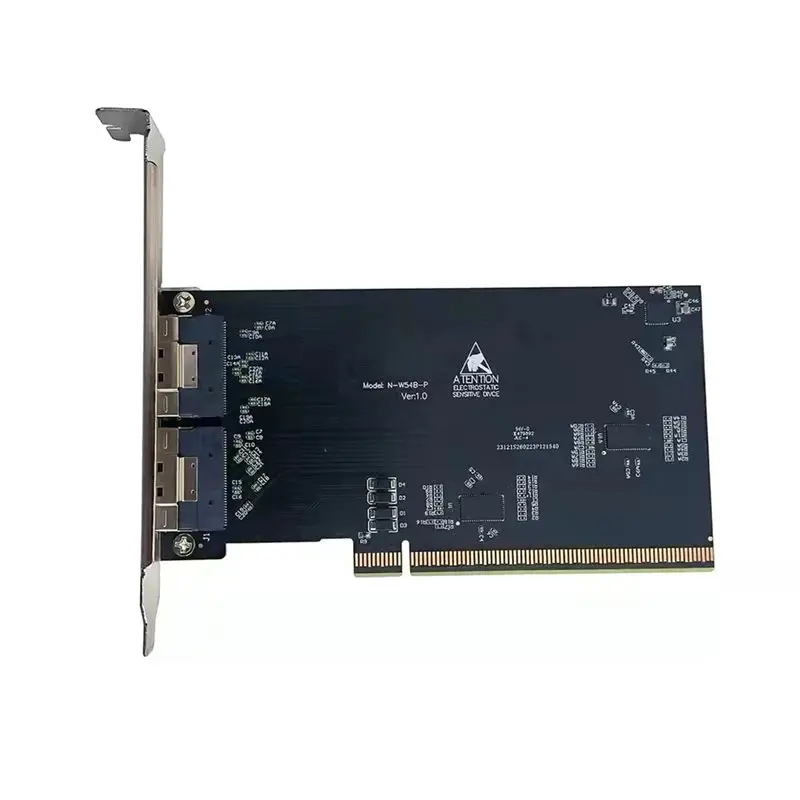 

AT82-PCIE X16 To 2-Port SFF-8654 8I X8 External Graphics Card EGPU Adapter Card For GPU Graphics Dock PCI-E