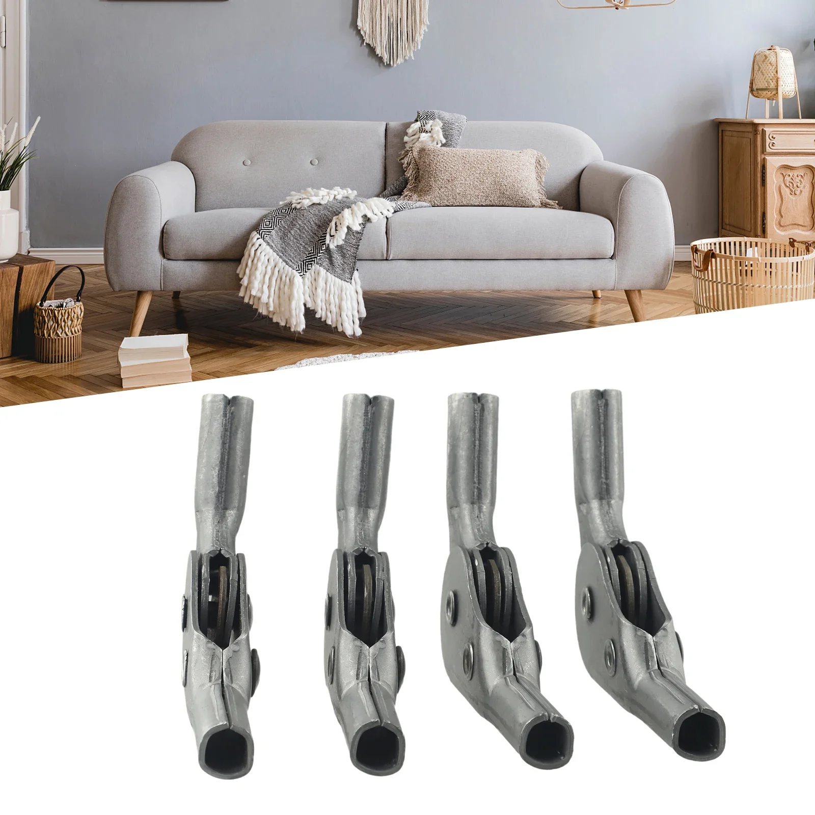 4pcs 54/90/180 Degrees Folding Chair Lifting Bracket Wide Scope Of Application Sofa Hinge Lifter Durability Furniture Hardware