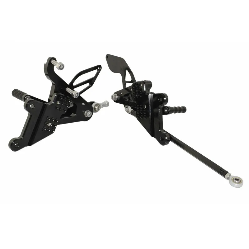 Motorcycle CNC Adjustable Rider Rear Sets Rearset Footrest Foot Rest Pegs For Yamaha YZF R6 2003 2004 2005